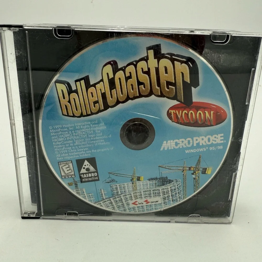 Sim, Disney, Ultimate Ride, Roller Coaster Tycoon PC Game Lot *8 GAMES*